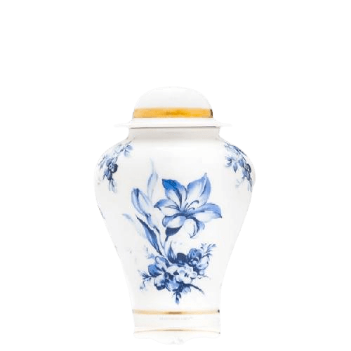 Iris Porcelain Keepsake Cremation Urn