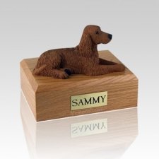 Irish Setter Large Dog Urn