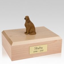 Irish Setter Sitting Dog Urns