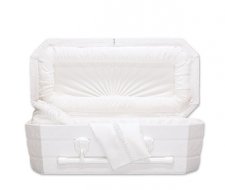 Ivory Eternity Mini Child Casket