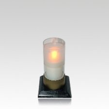 Ivory Remembrance Candle