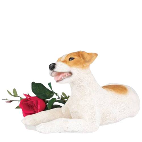 Jack Russell Cremation Urn