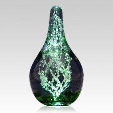 Jade Tear Cremation Keepsake