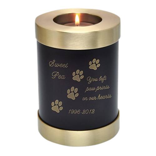 Java Candle Pet Keepsake Cremation Urn