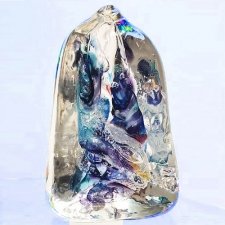 Journey Ash Glass Weight