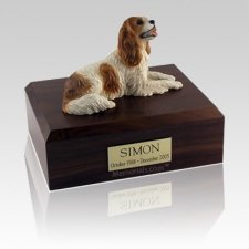 King Charles Spaniel Brown Large Dog Urn