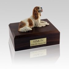 King Charles Spaniel Brown Medium Dog Urn
