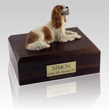 King Charles Spaniel Brown X Large Dog Urn