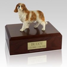 King Charles Spaniel Standing Dog Urns