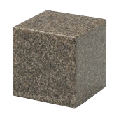 Kodiak Brown Cube Keepsake Cremation Urn
