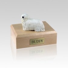 Komondor Small Dog Urn