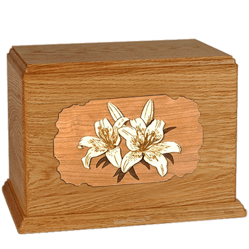 Lily Mahogany Companion Urn