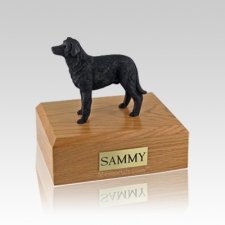 Labrador Black Standing Small Dog Urn