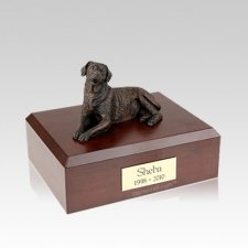 Labrador Bronze Medium Dog Urn
