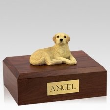 Labrador Yellow Setting X Large Dog Urn