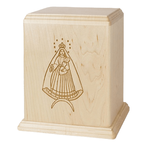 Lady of Cobre Cremation Urn