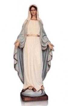 Lady of Lourdes Open Arms Large Fiberglass Statues