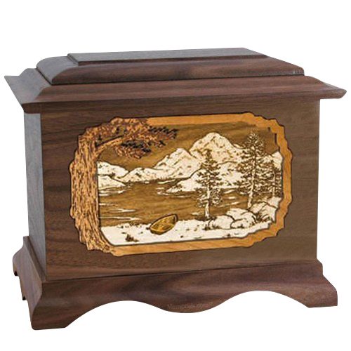 Lakeside Wood Cremation Urns