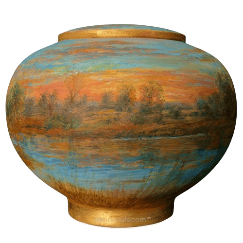 Landscape Cremation Urn