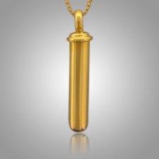 Large Pet Cylinder Memorial Jewelry II