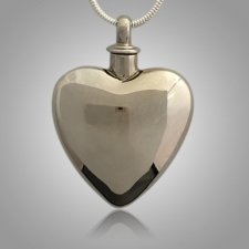 Large Pet Heart Cremation Pendant