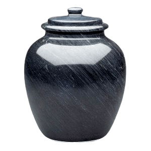 Legacy Black Keepsake Cremation Urn