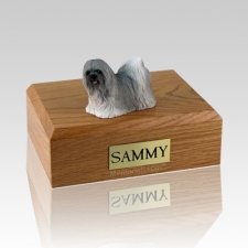 Lhasa Apso Gray Dog Urns