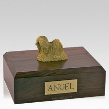 Lhasa Apso Heeling X Large Dog Urn