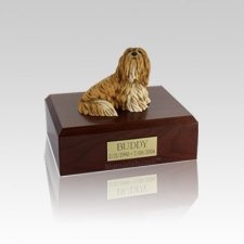 Lhasa Apso Small Dog Urn