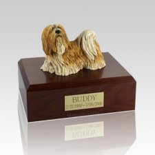 Lhasa Apso Standing Dog Urns