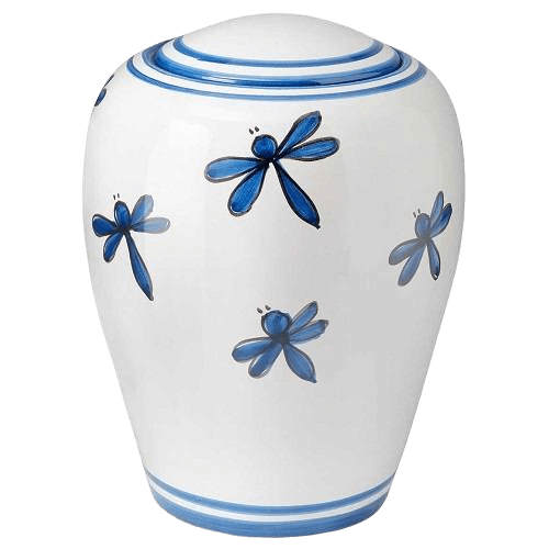 Libellula Ceramic Cremation Urns