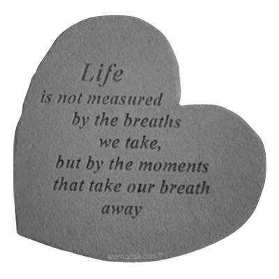 Lifes Measure Heart Stone