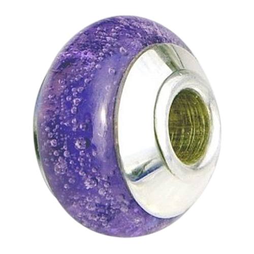 Lilac Fields Cremation Ash Bead