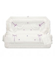 Lilac Melody Small Child Casket