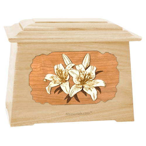 Lily Maple Aristocrat Cremation Urn