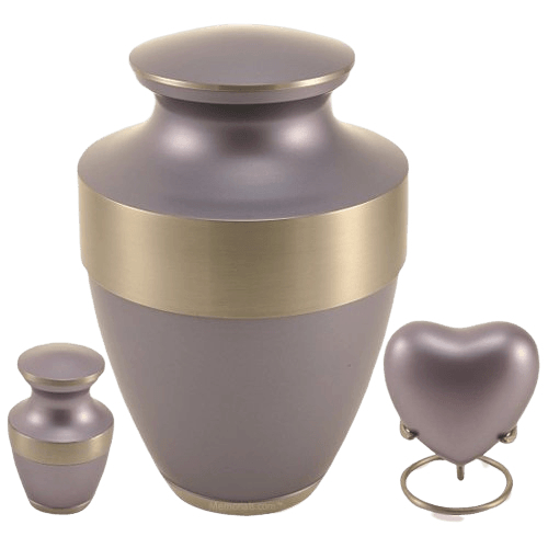 Lineas Periwinkle Cremation Urns