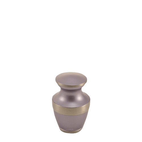 Lineas Periwinkle Keepsake Cremation Urn