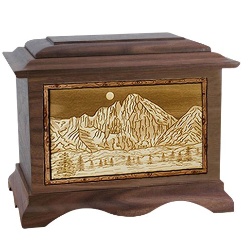 Longs Peak Wood Cremation Urns