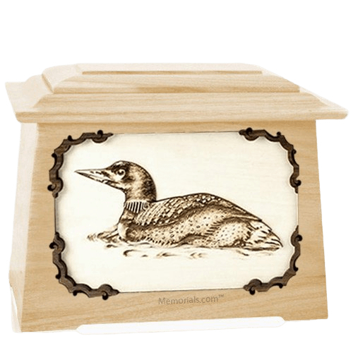 Loon Maple Aristocrat Cremation Urn