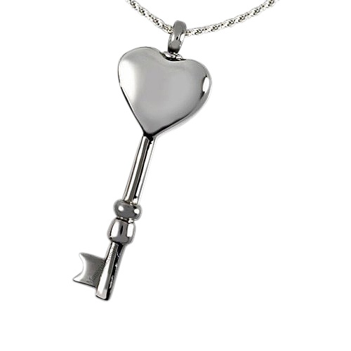 Love Key Cremation Pendant