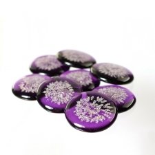 Lovely Lavender Cremation Touchstones