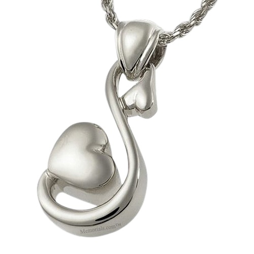 Loving Hearts Cremation Pendant III