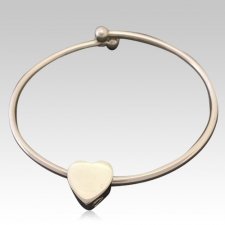 Loyal Heart Ash Cremation Bracelet