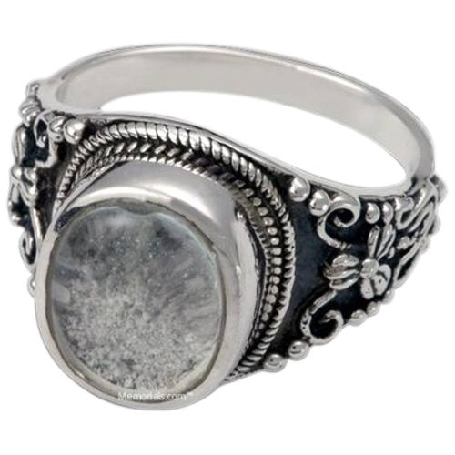 Lunette Cremation Ring