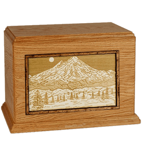 Mt Baker Mahogany Companion Urn