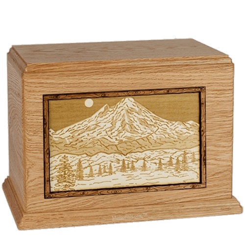 Mt Baker Oak Companion Urn