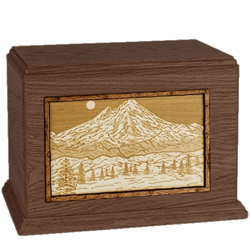 Mt Baker Walnut Companion Urn