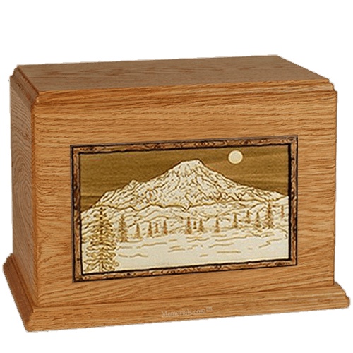 Mt Rainer Mahogany Companion Urn