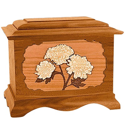 Mums Mahogany Cremation Urn for Two