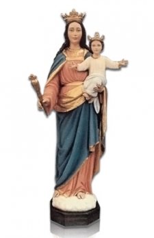 Madonna Ausiliatrice Medium Fiberglass Statues 